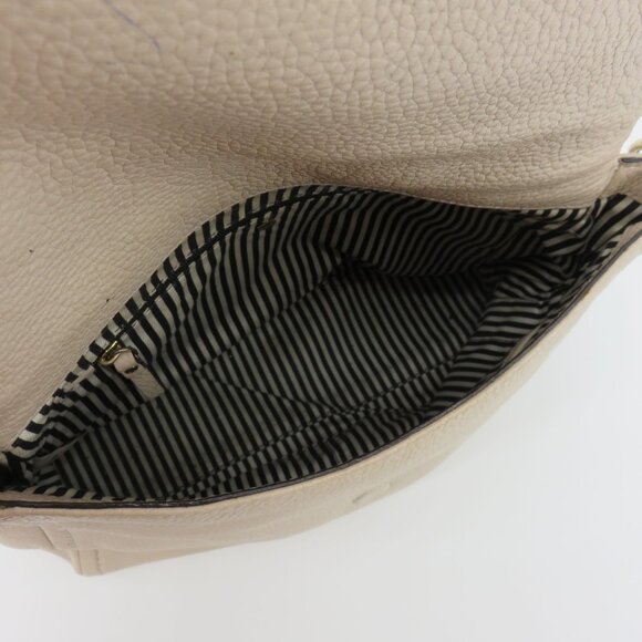 Kate Spade Cobble Hill Small Toddy Crossbody Handbag Purse Beige Pebbled Leather - Picture 10 of 16